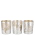 RUBY WHITE/GOLD T-LIGHT FORREST ASS 7X8CM NM