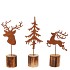 RUSTY WOOD XMAS ASS 10X16CM NM