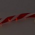CANDY CANE RED LED 13X2X45CM NM