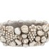 CONCRETE FRUIT BOWL OVAL 25X17X11CM NM