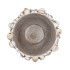 CONCRETE FRUIT POT ROUND 25X25X19CM NM