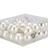 GLASS BALL GLANS COMBI ZILVER 40MM P/36