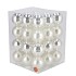 GLASS BALL GLANS COMBI ZILVER 57MM P/36