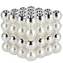 GLASS BALL GLANS COMBI  ZILVER 40MM P/64