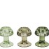 NOVA GREEN T-LIGHT MUSHROOM STRUCTURE ASS 8X8X9CM