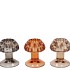NOVA WOODS BROWN T-LIGHT MUSHROOM STRUCTURE ASS 8X8X9CM