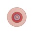 NOVA RED CANDLE HOLDER TRICOLOR 9X9X22CM