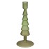 NOVA GREEN CANDLE HOLDER TRICOLOR 9X9X22CM