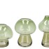 NOVA GREEN VASE MUSHROOM NARROW TRICOLOR 13X13X20CM