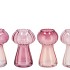 NOVA SWEETS PINK VASE MUSHROOM STRUCTURE TRICOLOR 11X11X18CM