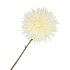 SILK DAHLIA POINTY OFF WHITE 65CM NM