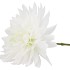 SILK DAHLIA POINTY WHITE 65CM NM