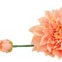 SILK DAHLIA SPIKE ORANGE 78CM NM