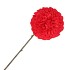 SILK DAHLIA BOLD FIERY RED 68CM NM