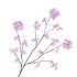 SILK CHERRY BLOSSOM LIGHT PURPLE 126CM NM
