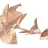 SILK LEAF ELDER GOLD 81CM NM