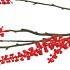 SILK BERRY CLUSTER FIERY RED 112CM NM