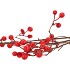 SILK BERRY BRANCHED FIERY RED 93CM NM