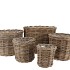 RATTAN IVY NATURAL CILINDER SET 5 17X17/23X20/27X23/34X26/40