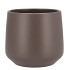 CERAMIC BROWN/TAUPE MATT POT BERLIN 16CM NM