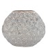 INGA JADA GREY OVAL VASE ACTIVE GLAZE STRUC 24X10X20CM NM