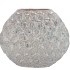 INGA JADA GREY OVAL VASE ACTIVE GLAZE STRUCT 32X12X26CM NM