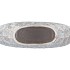INGA JADA GREY OVAL VASE ACTIVE GLAZE STRUCT 32X12X26CM NM