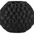 INGA JADA BLACK OVAL VASE STRUCTURE 41X15X33CM