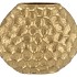 INGA JADA GOLD OVAL VASE STRUCTURE 41X15X33CM