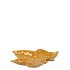 LEAF MAPLE PLATE YELLOW 11X11X3CM NM