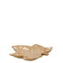 LEAF MAPLE PLATE WARM SAND 11X11X3CM NM