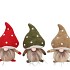 GNOME MUSHROOM ASS 14X9X20CM NM