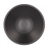 CERAMIC BOWL MAT ZWART FLAT ROUND 33X9CM