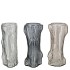 ROMAN WOODS GREY MIX TREE VASE ASS 11X9X19CM NM
