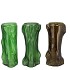 ROMAN GREEN MIX TREE VASE ASS 11X9X19CM NM