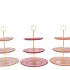 DAYAH SWEETS PINK MIX CAKE SHELF ASS 18/20/25X33CM NM