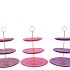 DAYAH SKY PURPLE MIX CAKE SHELF ASS 18/20/25X33CM NM