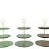 DAYAH GREEN MIX CAKE SHELF ASS 18/20/25X33CM NM