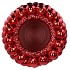 CHRISTMASBALL RED VASE 30X30X39CM NM