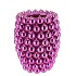 CHRISTMASBALL FUCHSIA VASE 27X27X33CM NM