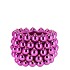 CHRISTMASBALL FUCHSIA POT 17X17X12CM NM