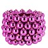 CHRISTMASBALL FUCHSIA POT 22X22X15CM