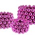 CHRISTMASBALL FUCHSIA POT 29X29X20CM NM