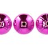 CHRISTMASBALL FUCHSIA SINGLE VASE ASS 15X15X14CM