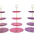 DAYAH SKY PURPLE MIX CAKE SHELF ASS 15/18/20/25X46CM NM