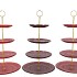 DAYAH RED MIX CAKE SHELF ASS 15/18/20/25X46CM NM
