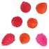 TWINKLE FUCHSIA MIX GLASS TREE MATT ASS 9X35CM NM