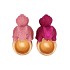 JINGLE PINK/FUCHSIA SQUIRREL SITTING ASS 17X9X14CM NM
