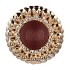 CHRISTMASBALL GOLD VASE 27X27X33CM NM