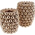 CHRISTMASBALL GOLD VASE 27X27X33CM NM